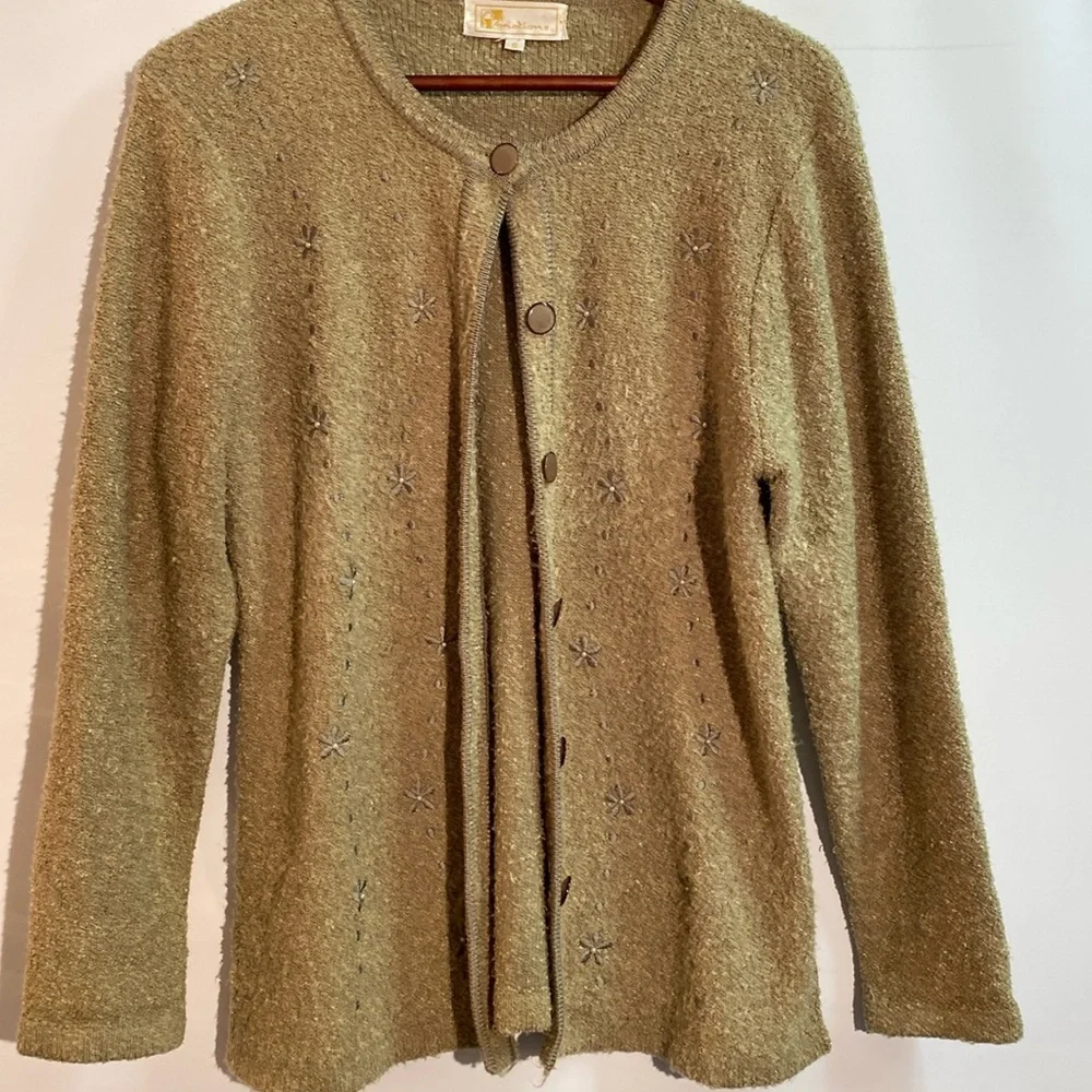 Variations - Granny Button down Cardigan. Size S - Picture 1 of 12